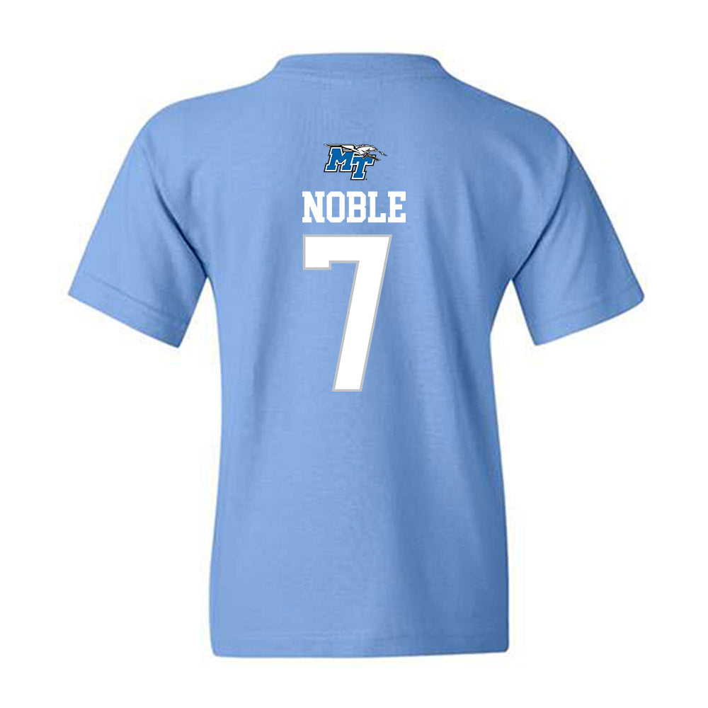 MTSU - NCAA Football : Christofer Noble - Replica Shersey Youth T-Shirt-1