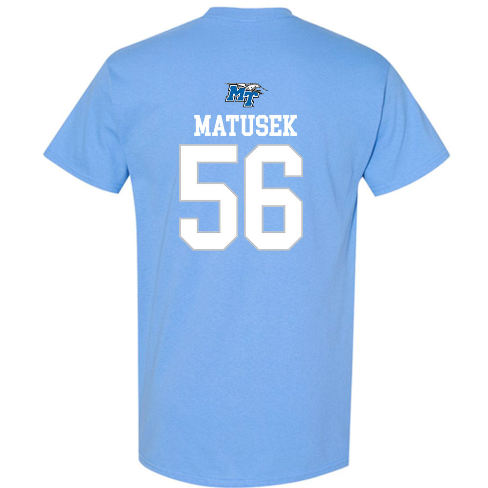 MTSU - NCAA Football : Ean Matusek - Replica Shersey T-Shirt-1