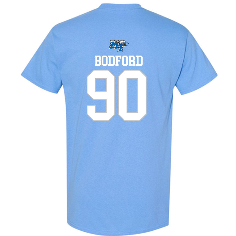 MTSU - NCAA Football : Justin Bodford - Replica Shersey T-Shirt-1