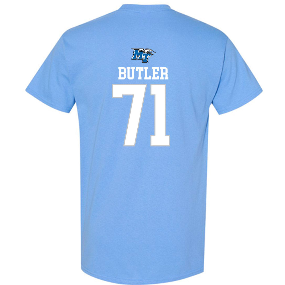MTSU - NCAA Football : Quentin Butler - Replica Shersey T-Shirt-1