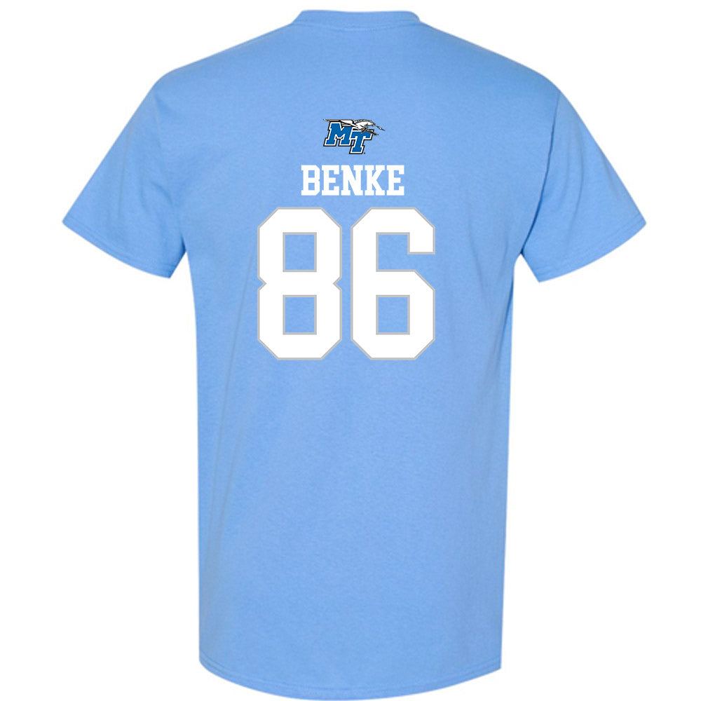 MTSU - NCAA Football : Brody Benke - Replica Shersey T-Shirt-1