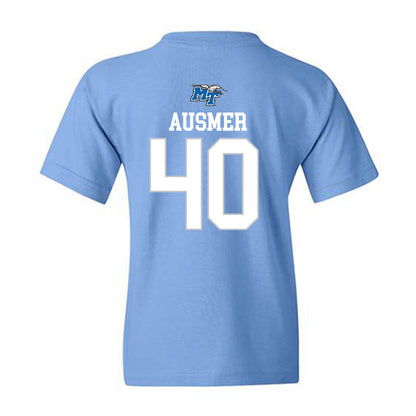 MTSU - NCAA Football : BJ Ausmer - Replica Shersey Youth T-Shirt-1