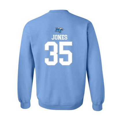 MTSU - NCAA Football : Ashton Jones - Replica Shersey Crewneck Sweatshirt-1