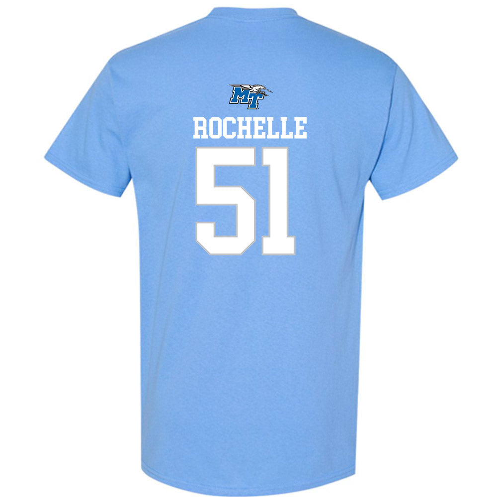 MTSU - NCAA Football : Shane Rochelle - Replica Shersey T-Shirt-1