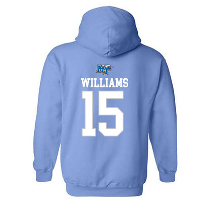 MTSU - NCAA Football : Rocco Williams - Replica Shersey Hooded Sweatshirt-1