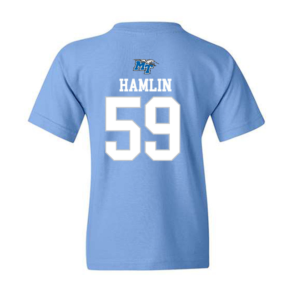 MTSU - NCAA Football : Henry Hamlin - Replica Shersey Youth T-Shirt-1