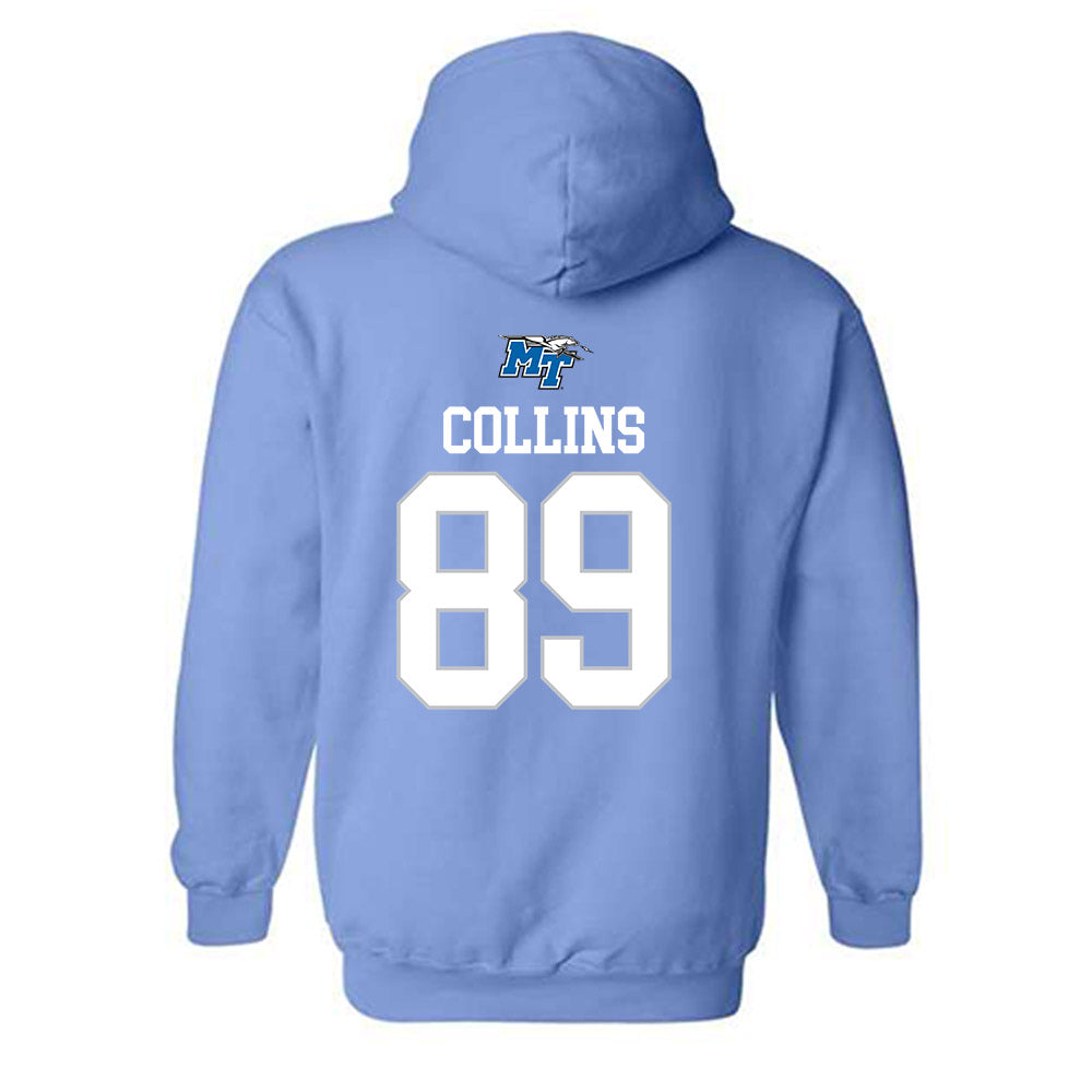 MTSU - NCAA Football : Landon Collins - Replica Shersey Hooded Sweatshirt-1
