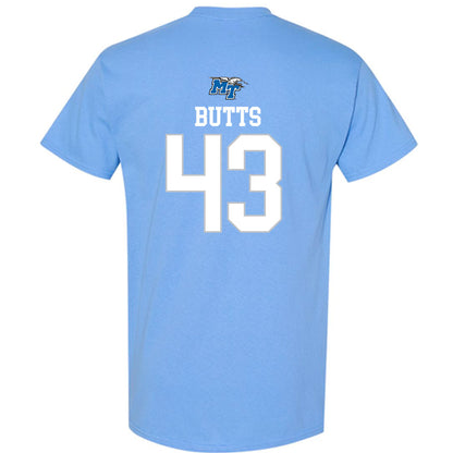 MTSU - NCAA Football : Aidan Butts - Replica Shersey T-Shirt-1