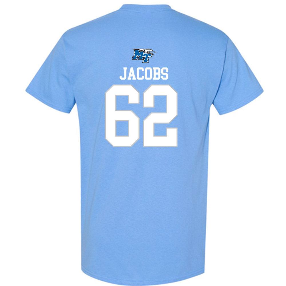 MTSU - NCAA Football : Tim Jacobs - Replica Shersey T-Shirt-1