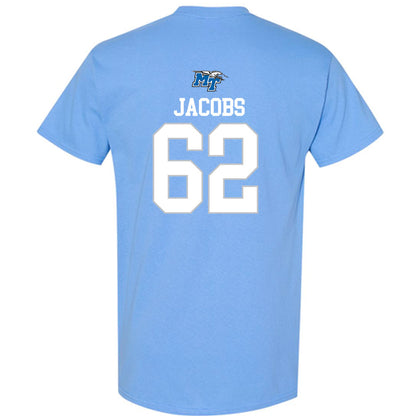 MTSU - NCAA Football : Tim Jacobs - Replica Shersey T-Shirt-1