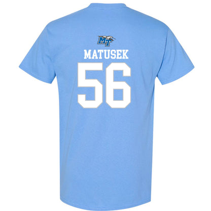 MTSU - NCAA Football : Ean Matusek - Replica Shersey T-Shirt-1