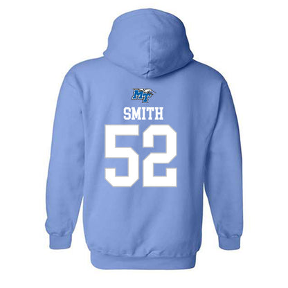 MTSU - NCAA Football : Micah Smith - Replica Shersey Hooded Sweatshirt-1