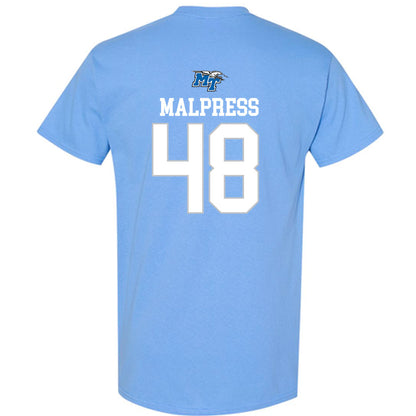 MTSU - NCAA Football : Darnell Malpress - Replica Shersey T-Shirt-1
