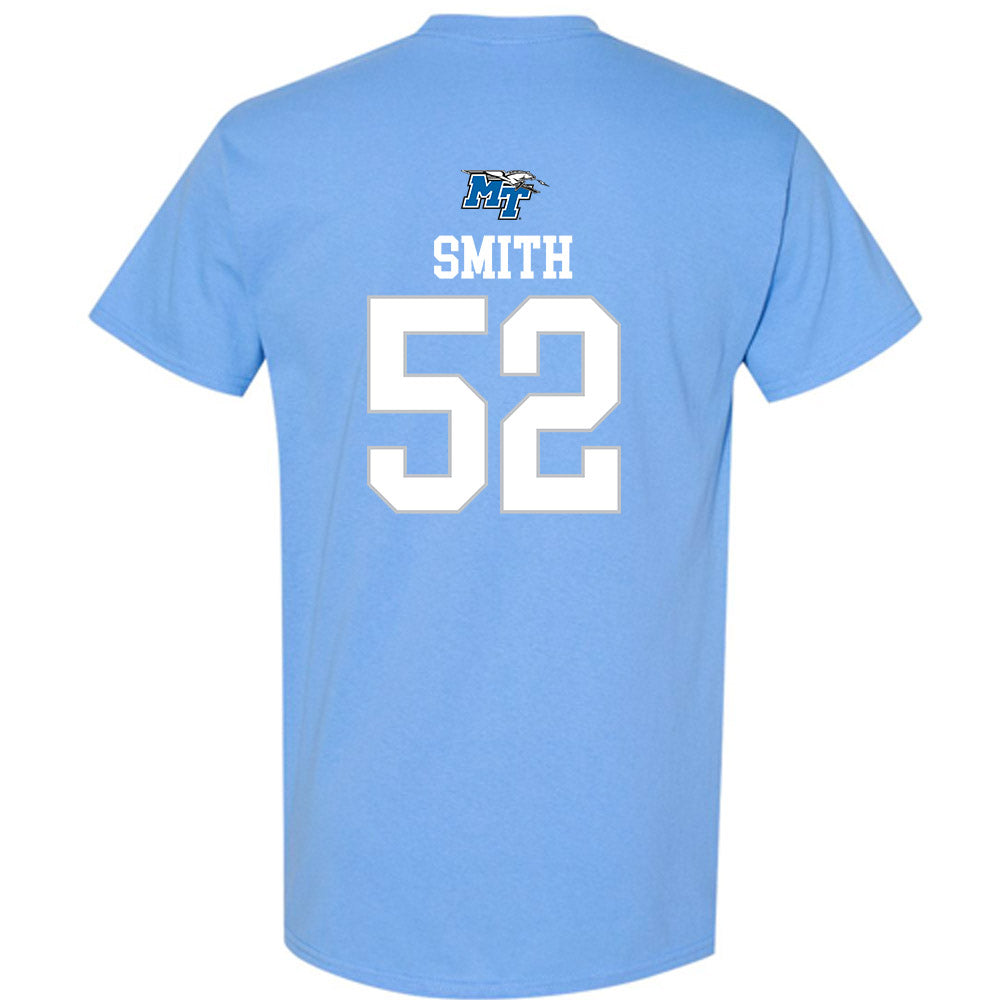 MTSU - NCAA Football : Micah Smith - Replica Shersey T-Shirt-1