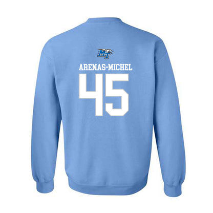 MTSU - NCAA Football : Jayden Arenas-Michel - Replica Shersey Crewneck Sweatshirt-1