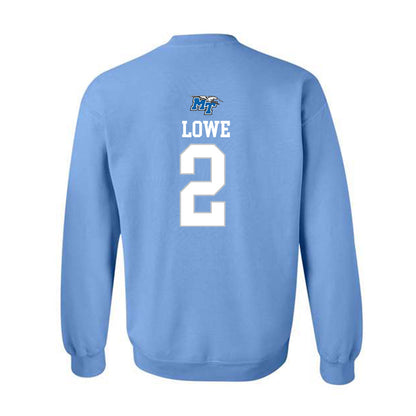 MTSU - NCAA Football : Jackson Lowe - Replica Shersey Crewneck Sweatshirt-1
