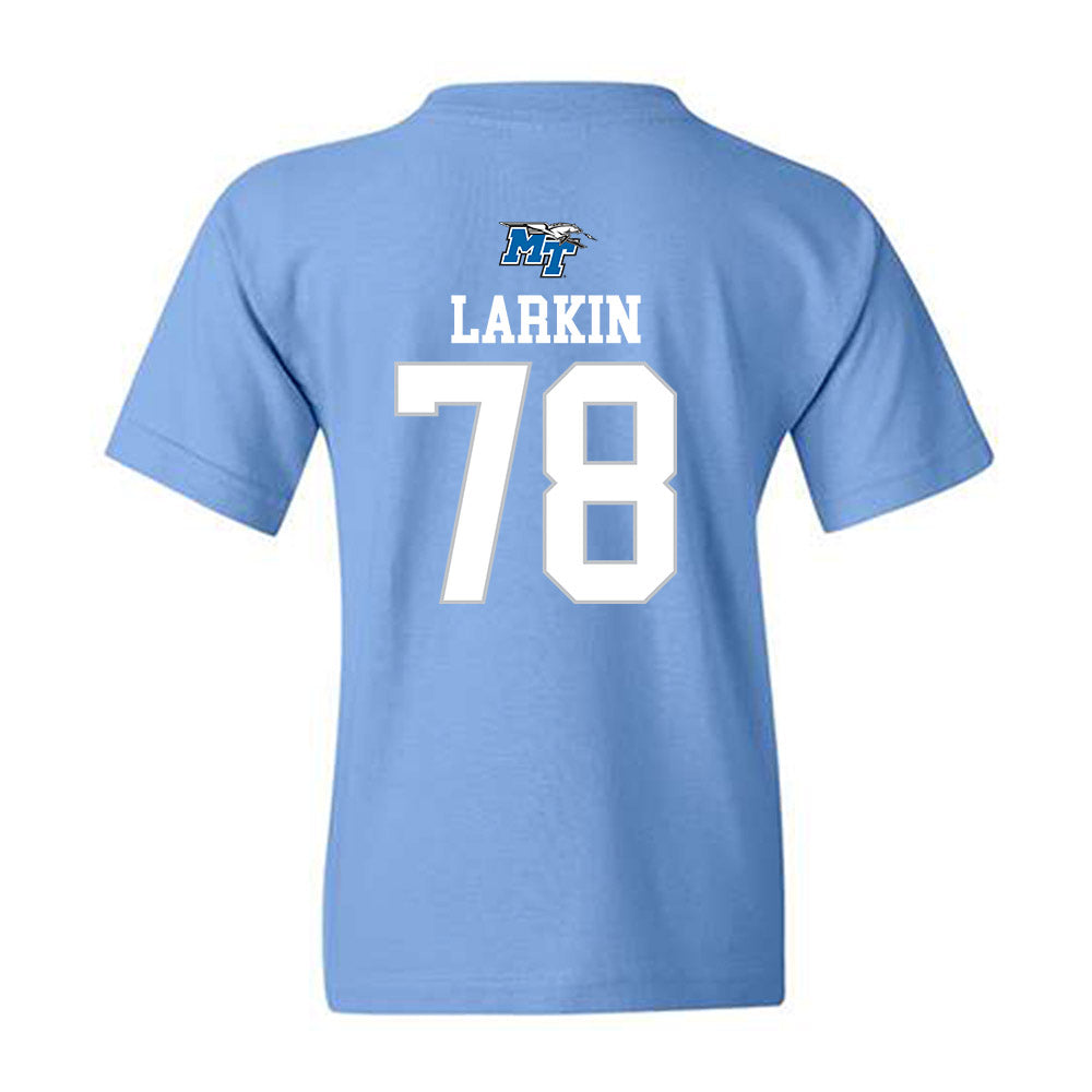 MTSU - NCAA Football : Kyle Larkin - Replica Shersey Youth T-Shirt-1