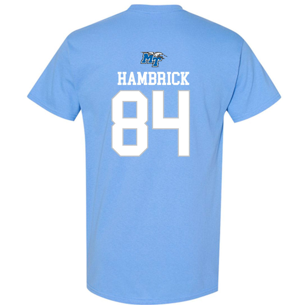 MTSU - NCAA Football : Jadin Hambrick - Replica Shersey T-Shirt-1