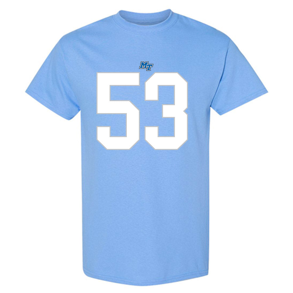 MTSU - NCAA Football : Braxton Lillis - Replica Shersey T-Shirt-0