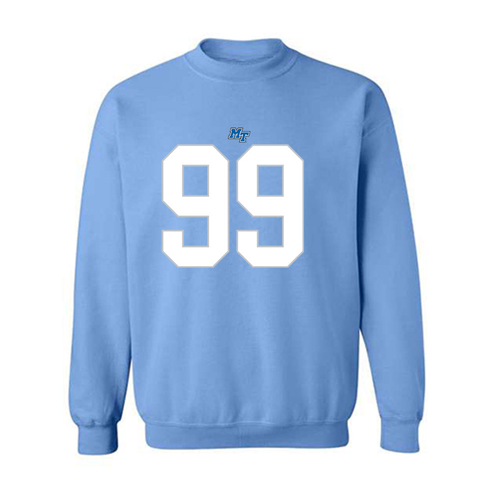 MTSU - NCAA Football : Archie Roseman V - Replica Shersey Crewneck Sweatshirt-0