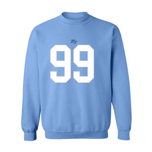 MTSU - NCAA Football : Archie Roseman V - Replica Shersey Crewneck Sweatshirt-0