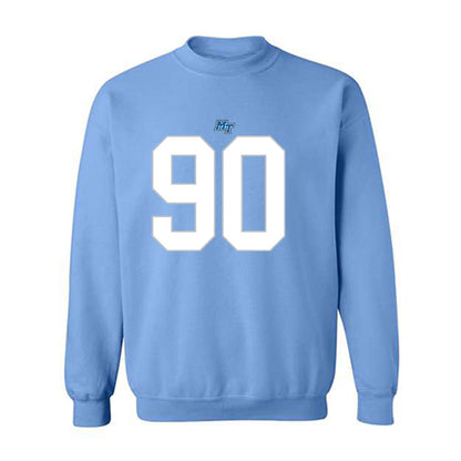 MTSU - NCAA Football : Justin Bodford - Replica Shersey Crewneck Sweatshirt-0