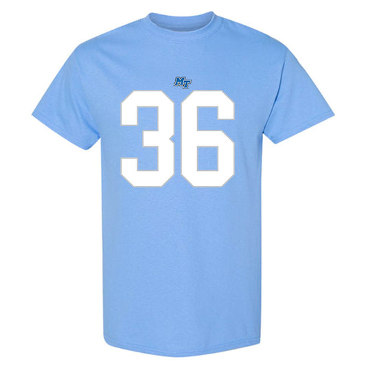 MTSU - NCAA Football : Christopher Ragans - Replica Shersey T-Shirt-0