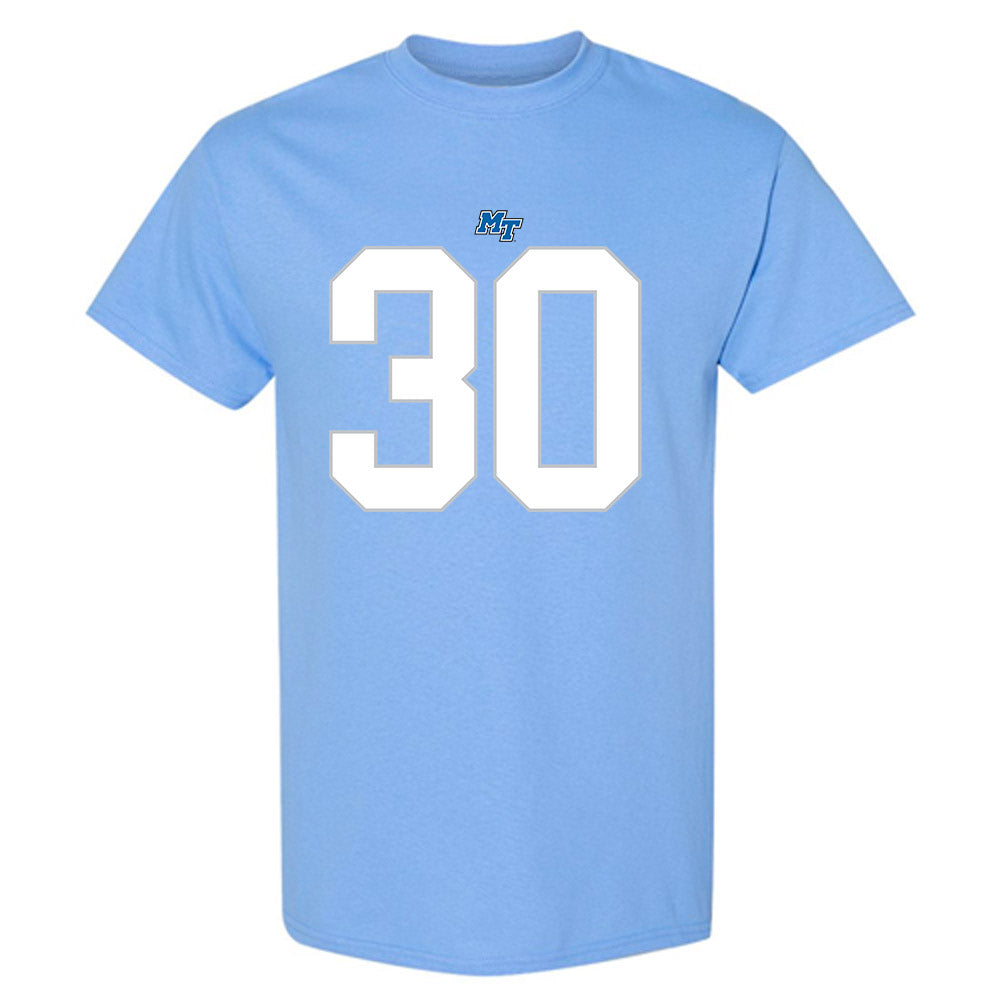 MTSU - NCAA Football : Rob Lathon Jr - Replica Shersey T-Shirt-0