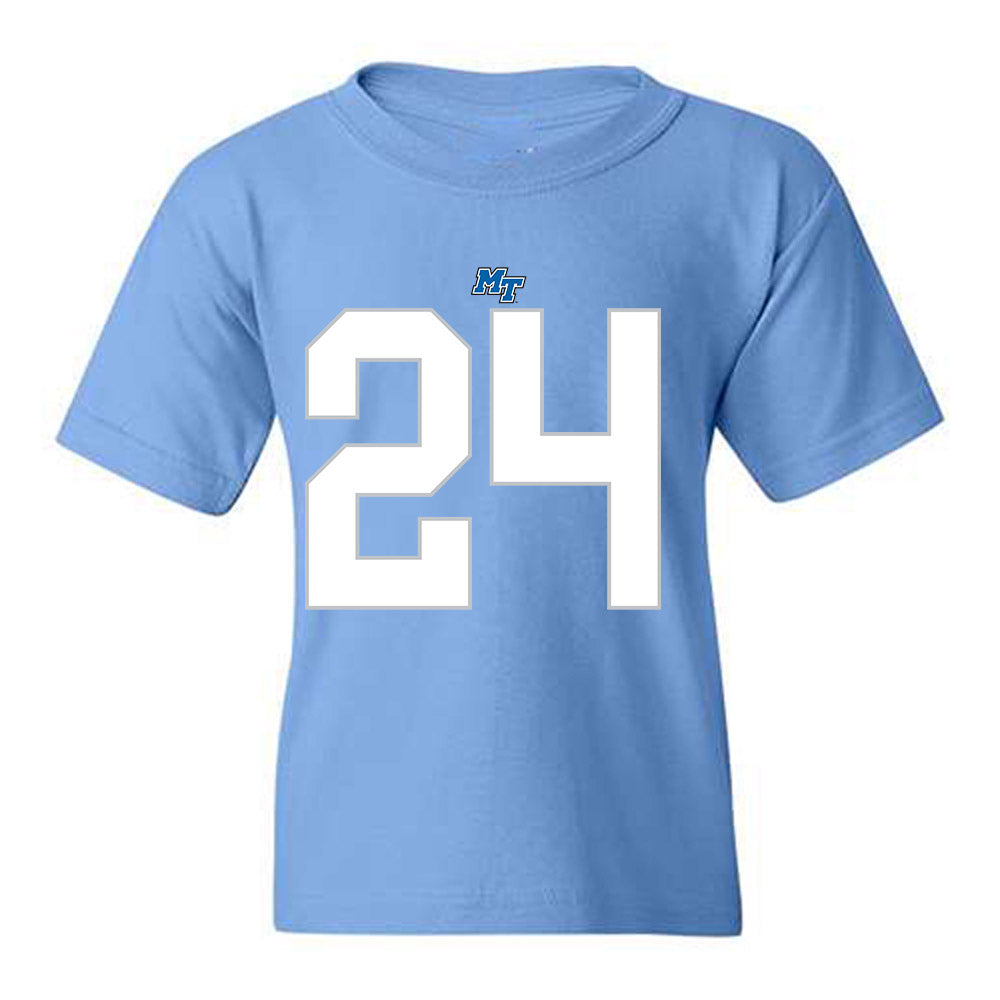 MTSU - NCAA Football : Camari Hall - Replica Shersey Youth T-Shirt-0