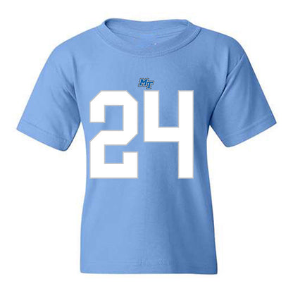 MTSU - NCAA Football : Camari Hall - Replica Shersey Youth T-Shirt-0