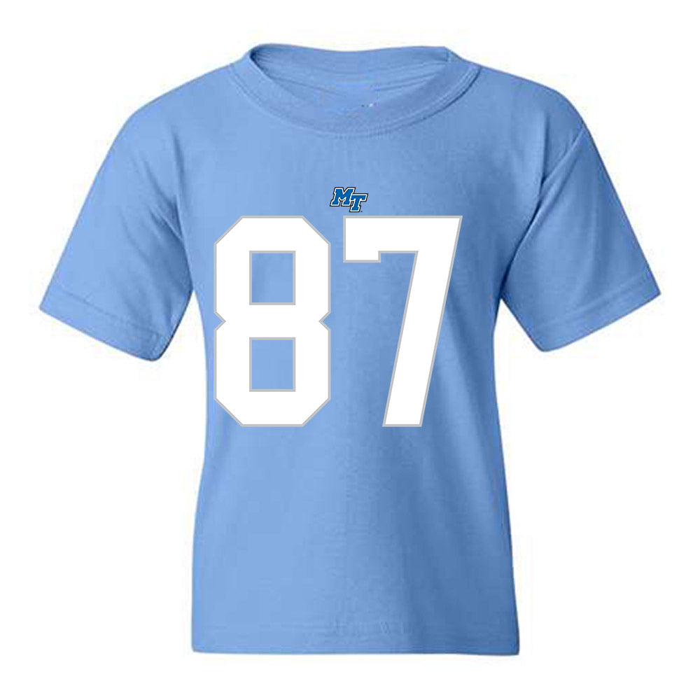 MTSU - NCAA Football : Chase Davis - Replica Shersey Youth T-Shirt-0