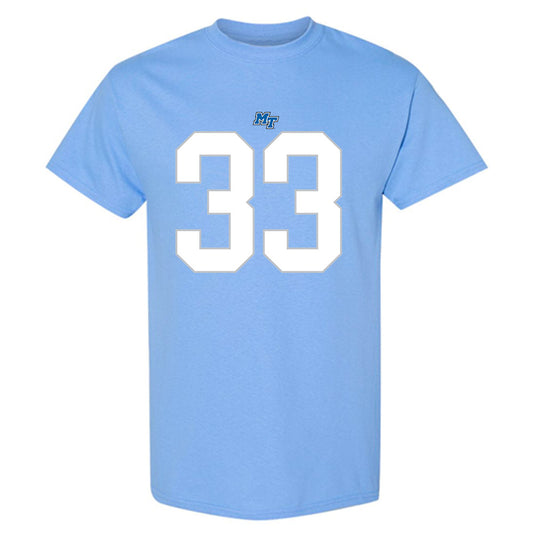 MTSU - NCAA Football : Brooklen Davis - Replica Shersey T-Shirt-0