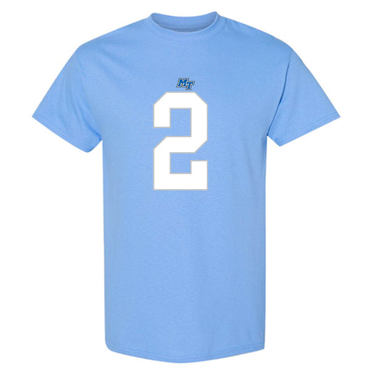 MTSU - NCAA Football : Jackson Lowe - Replica Shersey T-Shirt-0