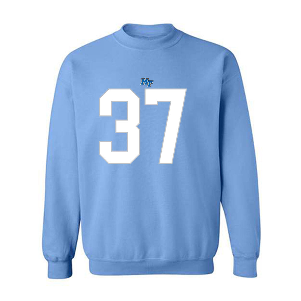 MTSU - NCAA Football : Justis Haggard - Replica Shersey Crewneck Sweatshirt-0