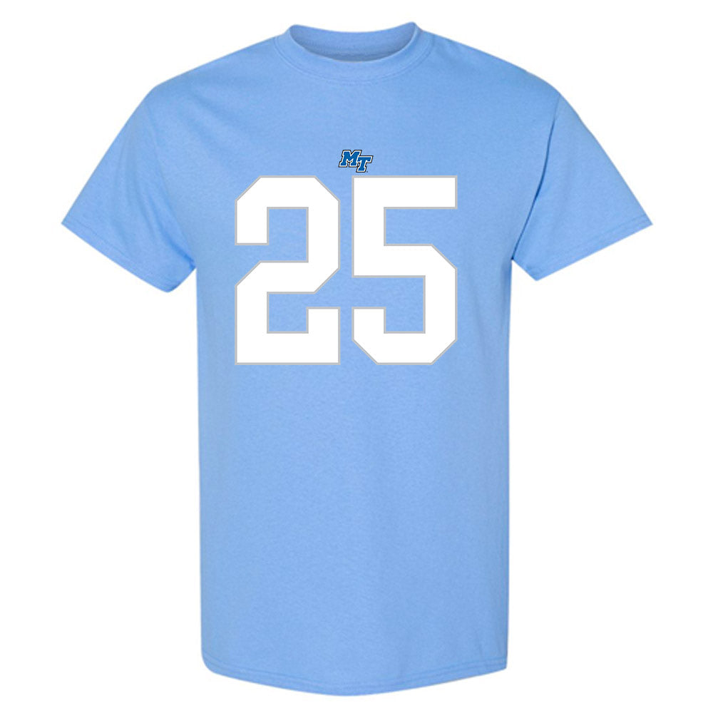 MTSU - NCAA Football : Ethan Sherman - Replica Shersey T-Shirt-0
