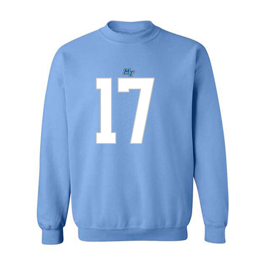 MTSU - NCAA Football : Jayson Lowe - Replica Shersey Crewneck Sweatshirt-0
