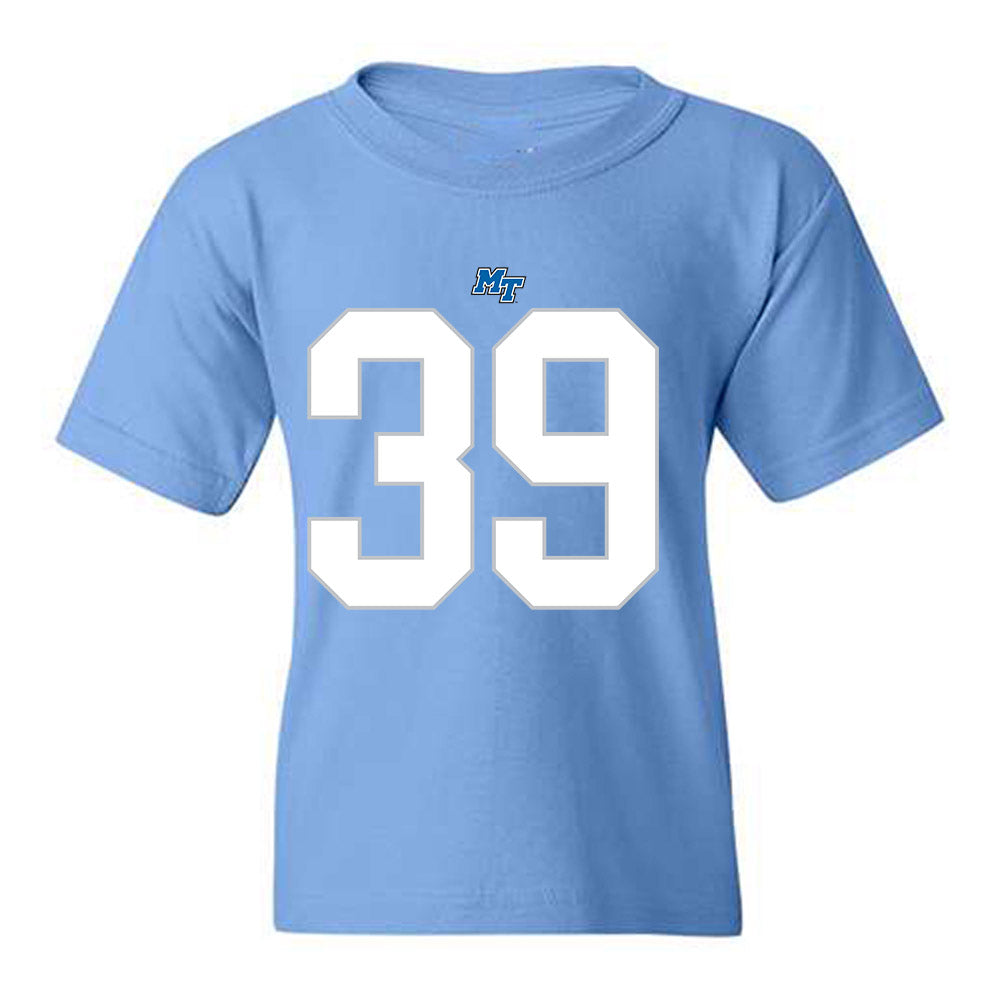 MTSU - NCAA Football : Evan Poticher - Replica Shersey Youth T-Shirt-0