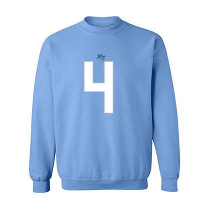MTSU - NCAA Football : Tyree Patterson - Replica Shersey Crewneck Sweatshirt-0