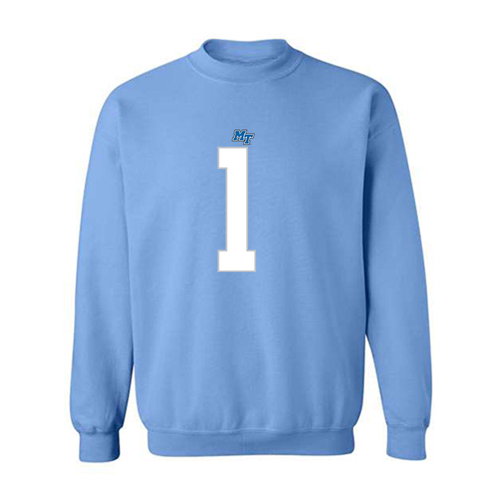MTSU - NCAA Football : Markus Allen - Replica Shersey Crewneck Sweatshirt-0