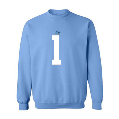 MTSU - NCAA Football : Markus Allen - Replica Shersey Crewneck Sweatshirt-0