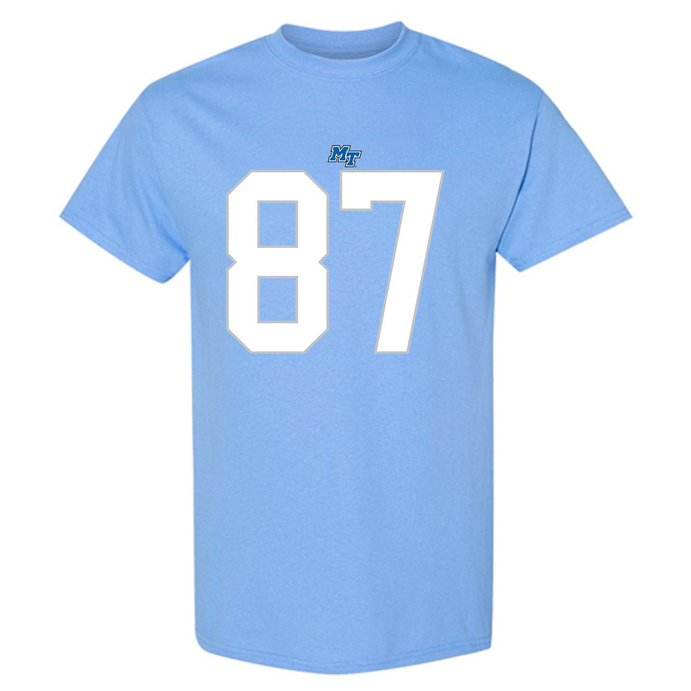 MTSU - NCAA Football : Chase Davis - Replica Shersey T-Shirt-0
