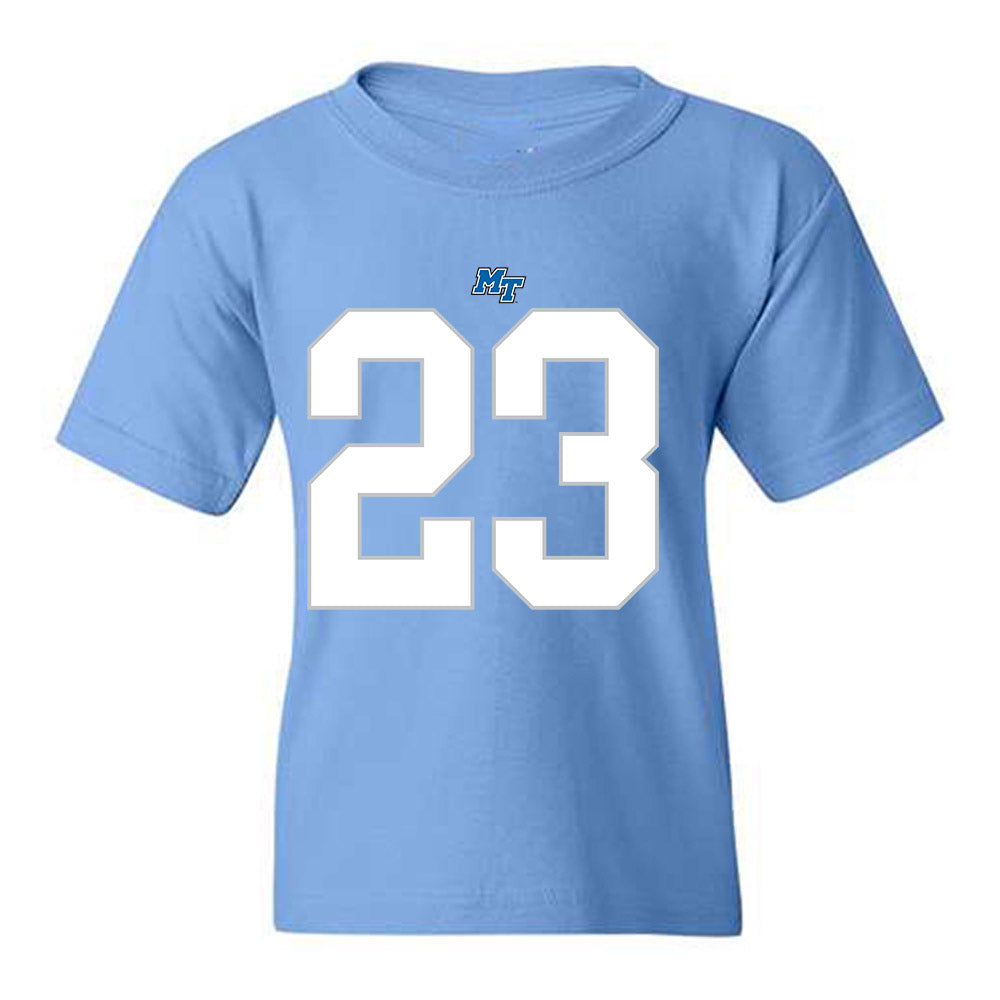 MTSU - NCAA Football : KJ Miniefield - Replica Shersey Youth T-Shirt-0