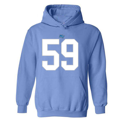 MTSU - NCAA Football : Henry Hamlin - Replica Shersey Hooded Sweatshirt-0
