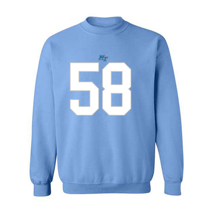 MTSU - NCAA Football : Trevaris Edwards - Replica Shersey Crewneck Sweatshirt-0