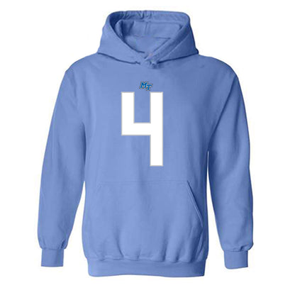 MTSU - NCAA Football : Tyree Patterson - Replica Shersey Hooded Sweatshirt-0