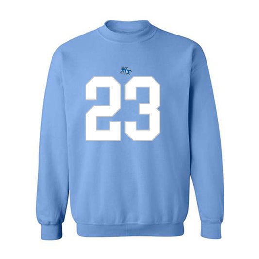 MTSU - NCAA Football : KJ Miniefield - Replica Shersey Crewneck Sweatshirt-0