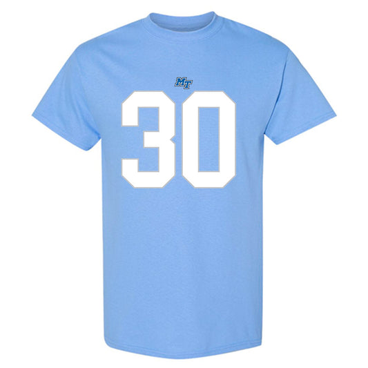 MTSU - NCAA Football : Rob Lathon Jr - Replica Shersey T-Shirt-0