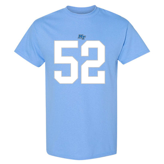 MTSU - NCAA Football : Micah Smith - Replica Shersey T-Shirt-0
