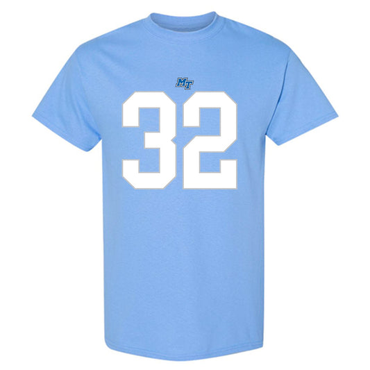 MTSU - NCAA Football : Ashton Logan - Replica Shersey T-Shirt-0