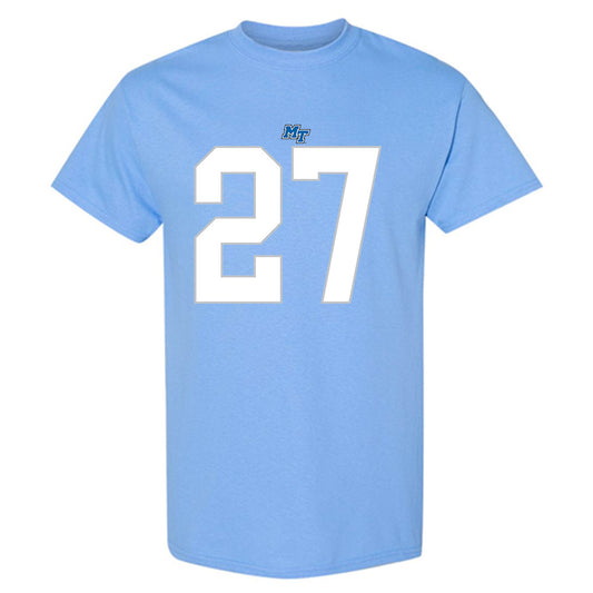 MTSU - NCAA Football : Jalen Jackson - Replica Shersey T-Shirt-0